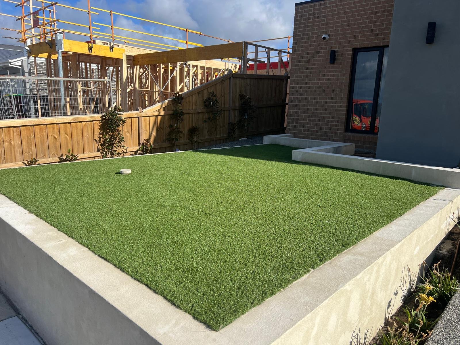 Lawn rebuild Camberwell Melbourne FreyJay Garden